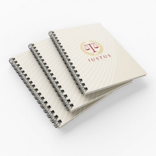 CADERNO MIOLO PERSONALIZADO -15x21cm - 100 FLS - 50 UN