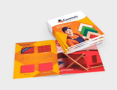 Manuais e Catálogos Couchê 90g Sem Verniz 15x20cm 24 Páginas - 4x4 - 5000 unid