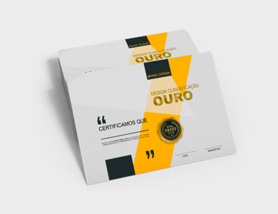 Certificado com Dados Variáveis em Couchê 300g Sem Verniz 21x29,7cm - 4x0 - 1 unid