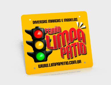 Cobre Placa para Moto em PVC 0,76mm Cristal Frente e Verso 20,5x17,5 cm - 4x0 - 10 unid