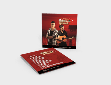 Envelope para CD Supremo 300g Verniz Total Frente 12,6x12,5cm de Encaixe - 4x0 - 500 unid