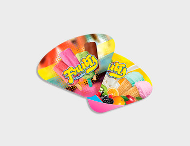 Ventarola Couchê 300g Verniz Total Frente 20x27cm - 4x1 - 50 unid