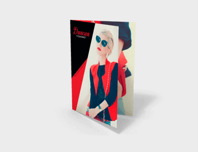 Pasta com Vinco Couchê 300g Laminação Fosca e Verniz Localizado 31x45cm - 4x0 - 500 unid